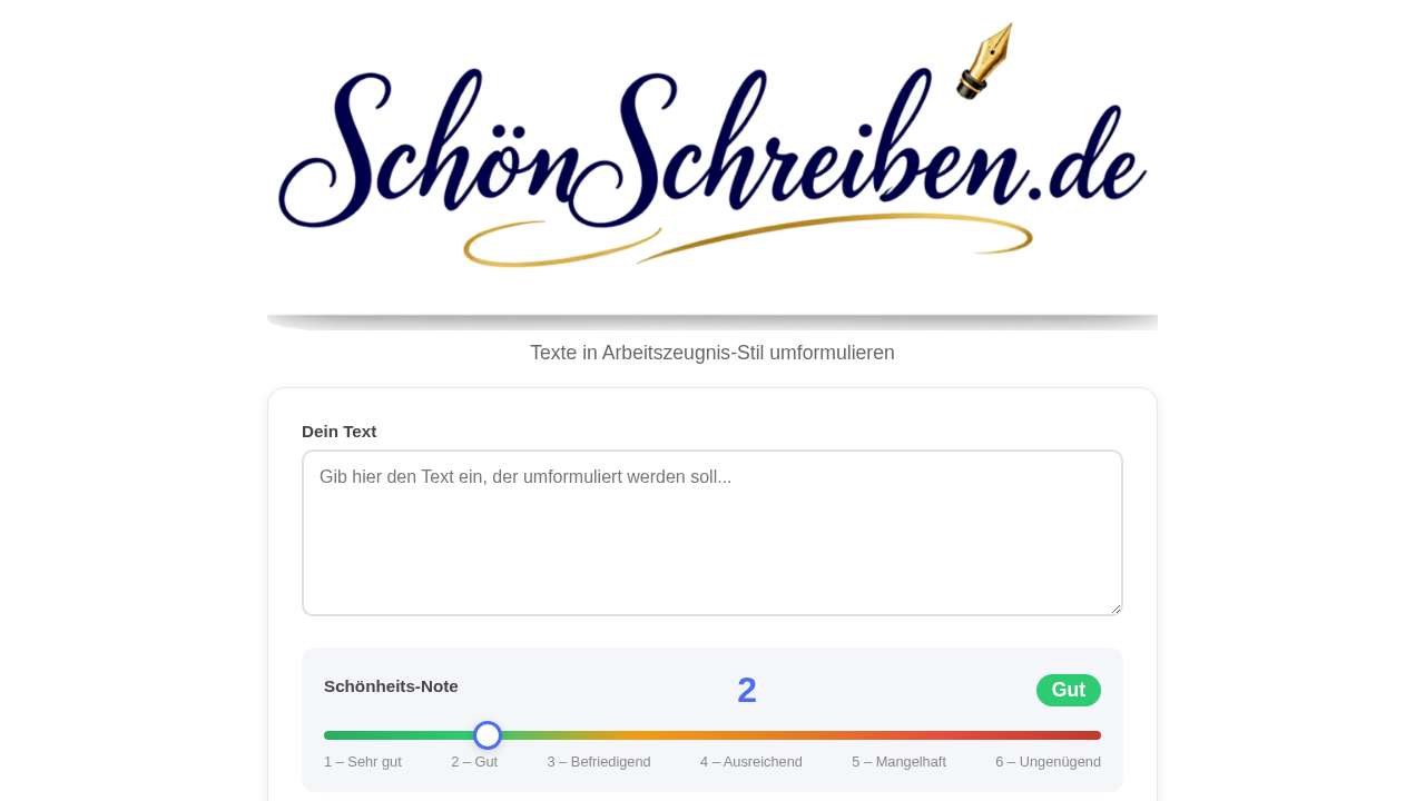 SchönSchreiben.de Screenshot